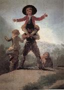 Francisco Goya Las Gigantillas oil painting on canvas